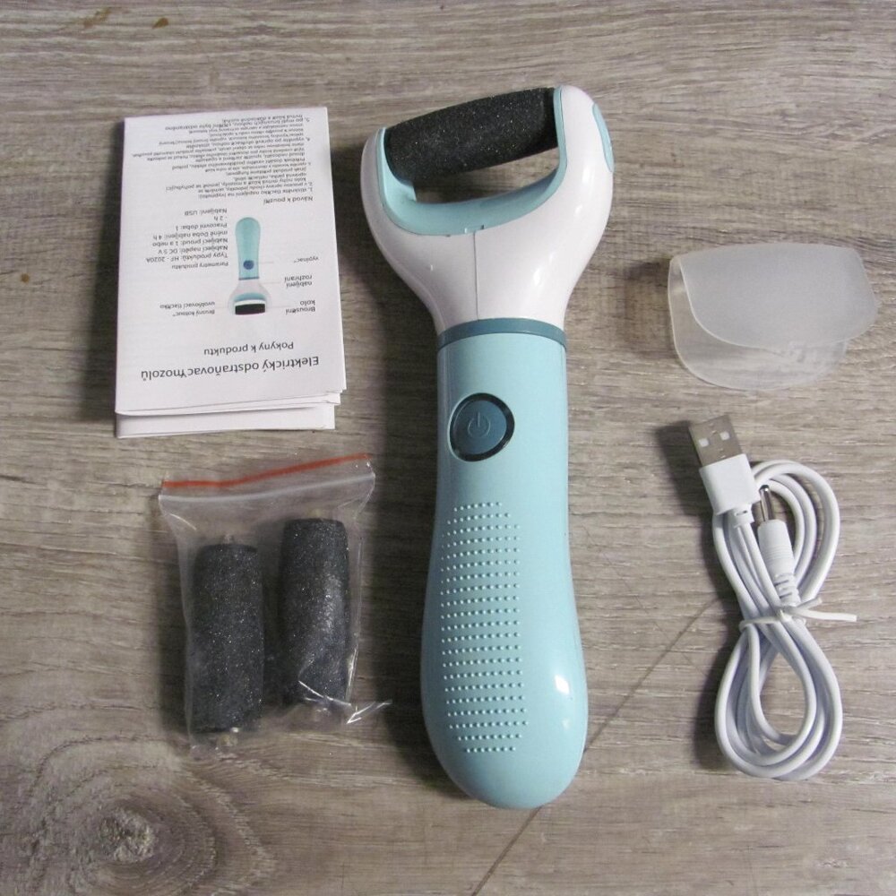 Electric Foot Grinder File Callus Dead Skin Remover Pedicure Tool NIB
